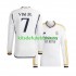 Camisola Real Madrid Vinicius Junior 7 Homem Equipamento principal 2023-2024 Mangas Compridas