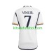 Camisola Real Madrid Vinicius Junior 7 Homem Equipamento principal 2023-2024 Mangas Curtas