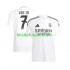 Camisola Real Madrid Vinicius Junior 7 Homem Equipamento principal 2024-2025 Mangas Curtas