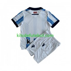 Camisola Real Sociedad Criança Equipamento principal 2023-2024 Mangas Curtas