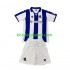Camisola Real Sociedad Criança Equipamento principal 2024-2025 Mangas Curtas