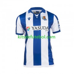 Camisola Real Sociedad Homem Equipamento principal 2024-2025 Mangas Curtas