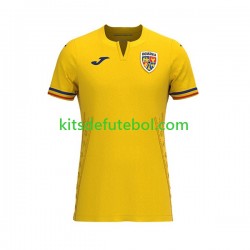 Camisola Seleção da Romena Homem Equipamento principal 2023 Mangas Curtas