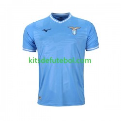 Camisola SS Lazio Homem Equipamento principal 2023-2024 Mangas Curtas