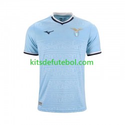 Camisola SS Lazio Homem Equipamento principal 2024-2025 Mangas Curtas