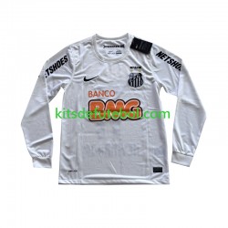 Camisola Retrô Santos FC Neymar JR 11 - Homem Equipamento principal 2011 2012 Mangas Compridas