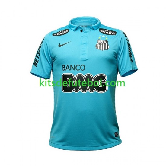 Camisola Retrô Santos - Homem Terceiro equipamento 2011 2012 Mangas Curtas