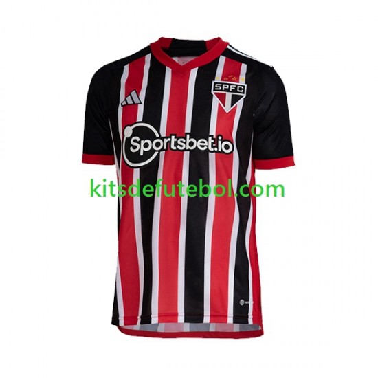 Camisola Sao Paulo Homem Equipamento alternativo 2023-2024 Mangas Curtas