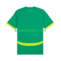 Camisola Seleção da Senegalesa Homem Equipamento alternativo 2025 Mangas Curtas