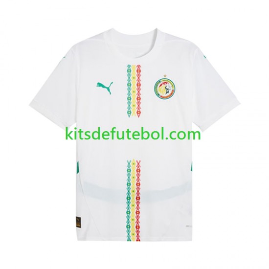 Camisola Seleção da Senegalesa Homem Equipamento principal 2025 Mangas Curtas