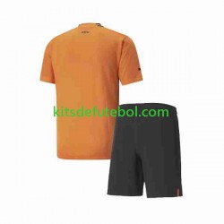 Camisola Shakhtar Donetsk Criança Equipamento principal 2023 Mangas Curtas
