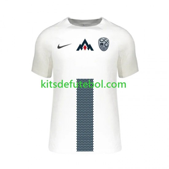 Camisola Seleção da Eslovena Homem Equipamento principal Europeu 2024 Mangas Curtas
