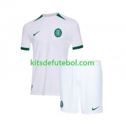 Camisola Sporting CP Criança Equipamento alternativo 2024-2025 Mangas Curtas