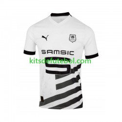 Camisola Stade Rennais Branco Homem Equipamento alternativo 2023-2024 Mangas Curtas