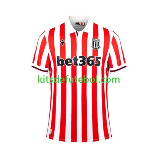 Camisola Stoke City Homem Equipamento principal 2023-2024 Mangas Curtas