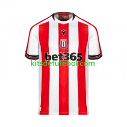 Camisola Stoke City Homem Equipamento principal 2024-2025 Mangas Curtas