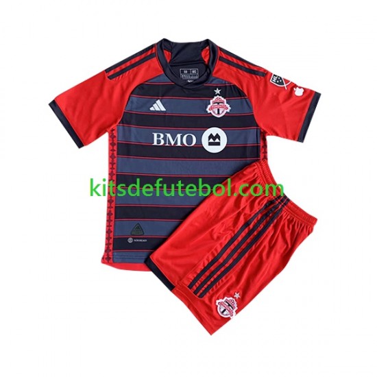 Camisola Toronto FC Criança Equipamento principal 2023 Mangas Curtas