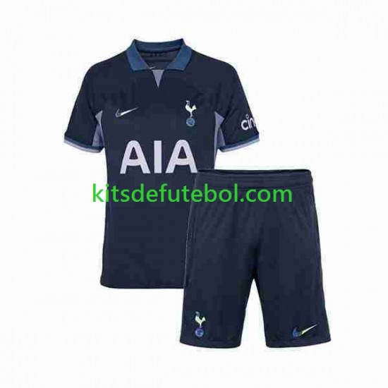 Camisola Tottenham Hotspur Criança Equipamento alternativo 2023-2024 Mangas Curtas