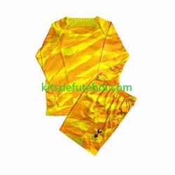 Camisola de Guarda-redes Tottenham Hotspur Laranja Criança Equipamento alternativo 2023-2024 Mangas Compridas
