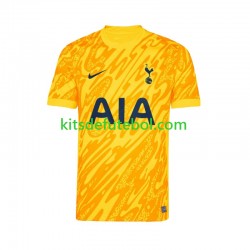Camisola de Guarda-redes Tottenham Hotspur Amarelo Homem Equipamento principal 2024-2025 Mangas Curtas