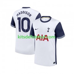 Camisola Tottenham Hotspur James Maddison 10 Homem Equipamento principal 2024-2025 Mangas Curtas