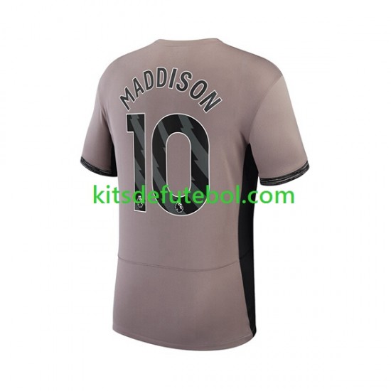 Camisola Tottenham Hotspur James Maddison 10 Homem Terceiro equipamento 2023-2024 Mangas Curtas