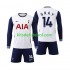 Camisola Tottenham Spurs Gray 14 Criança Equipamento principal 2024-2025 Mangas Compridas