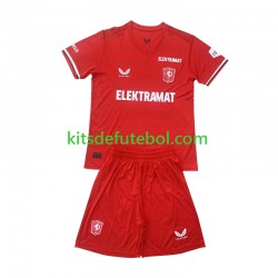 Camisola Twente Criança Equipamento principal 2024-2025 Mangas Curtas