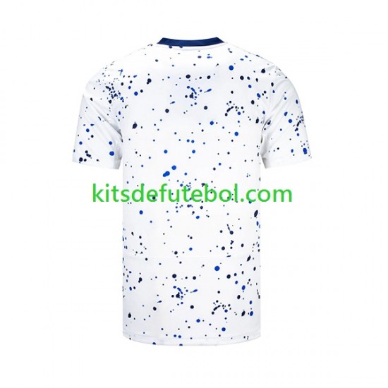 Camisola Seleção da Estados Unidos Homem Equipamento principal 2023 Mangas Curtas