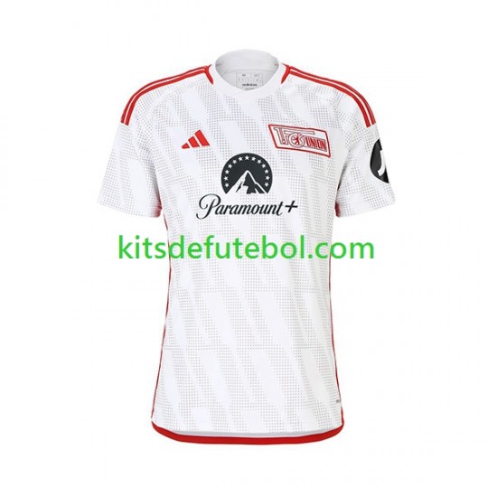 Camisola Union Berlin Homem Equipamento alternativo 2023-2024 Mangas Curtas