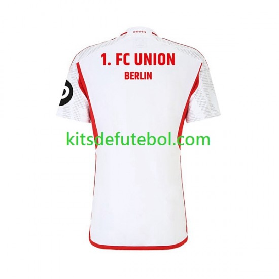 Camisola Union Berlin Homem Equipamento alternativo 2023-2024 Mangas Curtas