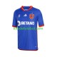 Camisola Universidad de Chile Homem Equipamento principal 2023 Mangas Curtas