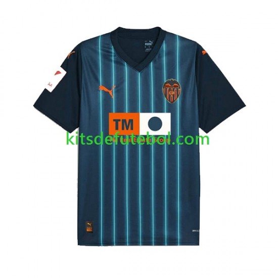 Camisola Valencia CF Homem Equipamento alternativo 2023-2024 Mangas Curtas