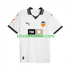 Camisola Valencia CF Homem Equipamento principal 2023-2024 Mangas Curtas