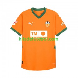 Camisola Valencia CF Homem Terceiro equipamento 2024-2025 Mangas Curtas