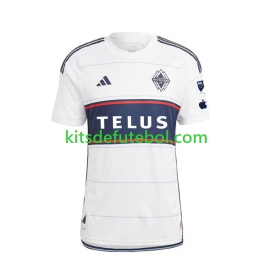 Camisola Vancouver Whitecaps Homem Equipamento principal 2023-2024 Mangas Curtas