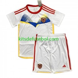 Camisola Seleção da Venezuelana Copa America Criança Equipamento alternativo 2024 Mangas Curtas