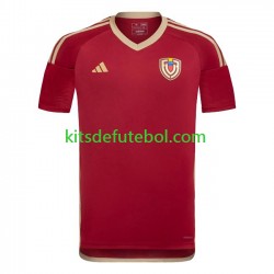 Camisola Seleção da Venezuelana Copa America Homem Equipamento principal 2024 Mangas Curtas
