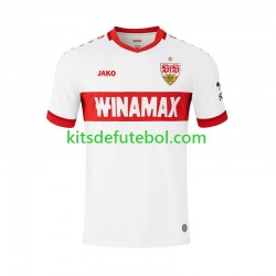 Camisola VfB Stuttgart Homem Equipamento principal 2024-2025 Mangas Curtas