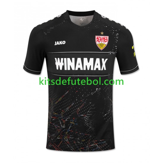 Camisola VfB Stuttgart Homem Terceiro equipamento 2024-2025 Mangas Curtas