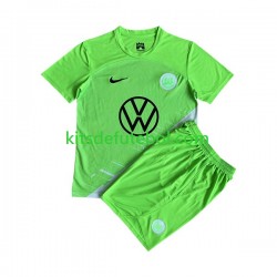 Camisola VfL Wolfsburg Criança Equipamento principal 2023-2024 Mangas Curtas