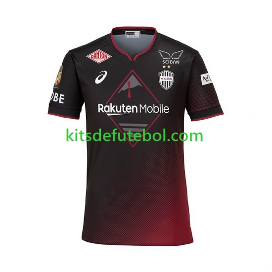 Camisola Vissel Kobe Homem Equipamento principal 2024-2025 Mangas Curtas