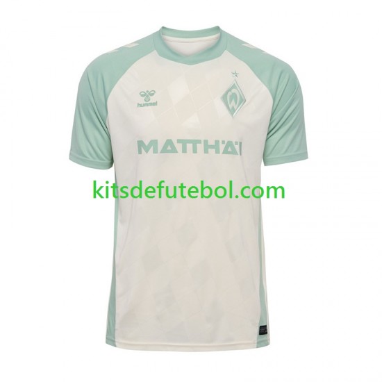 Camisola Werder Bremen Homem Equipamento alternativo 2024-2025 Mangas Curtas