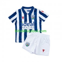 Camisola West Bromwich Albion Criança Equipamento principal 2024-2025 Mangas Curtas