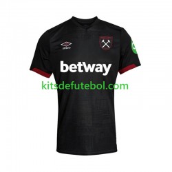 Camisola West Ham United Homem Equipamento alternativo 2024-2025 Mangas Curtas