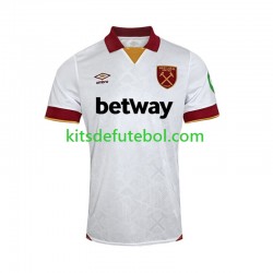 Camisola West Ham United Homem Terceiro equipamento 2024-2025 Mangas Curtas