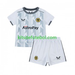 Camisola Wolverhampton Wanderers Criança Terceiro equipamento 2023-2024 Mangas Curtas