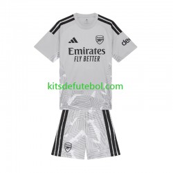 Camisola de Guarda-redes Arsenal Criança Equipamento principal 2026-2027 Mangas Curtas