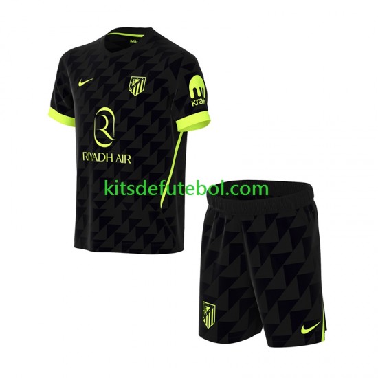 Camisola Atlético Madrid Criança Equipamento alternativo 2026-2027 Mangas Curtas