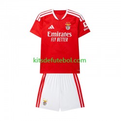 Camisola Benfica Criança Equipamento principal 2026-2027 Mangas Curtas
